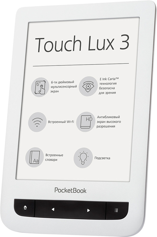 PocketBook Touch Lux 3 White фото