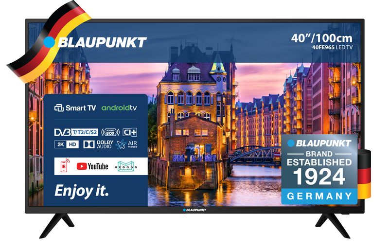Телевизор Blaupunkt 40" Full HD Smart TV (40FE965) - фото - №0