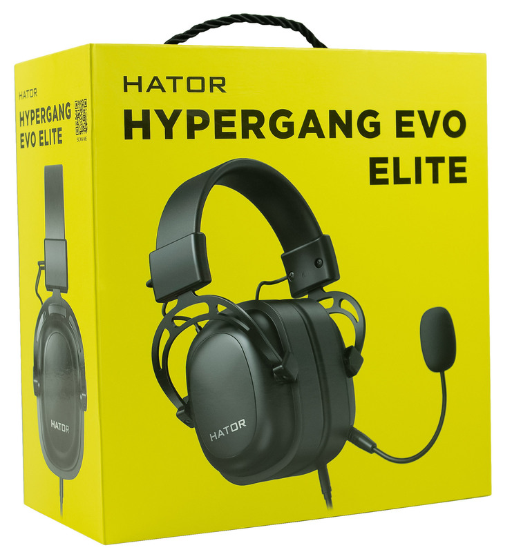 Гарнитура игровая HATOR Hypergang EVO Elite (Black) HTA-830 фото