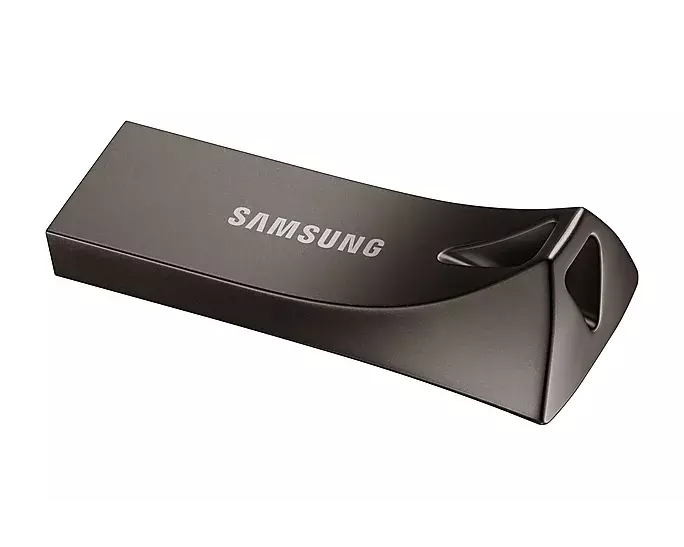 USB-Flash Samsung 256GB USB 3.1 Type-A Bar Plus Сірий фото