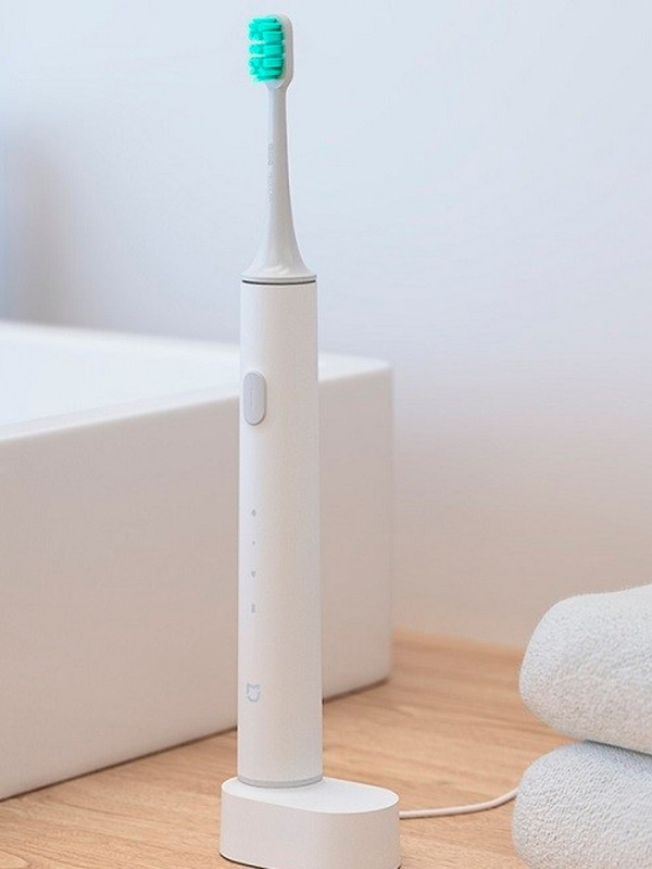 Розумна зубна електрична щітка Xiaomi Mi Smart Electric Toothbrush T500 (White) NUN4087GL фото