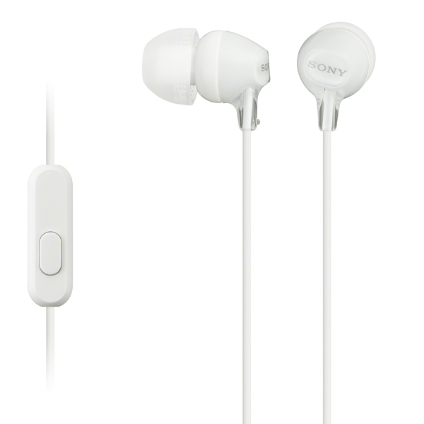 Навушники Sony MDR-EX15AP Білі фото