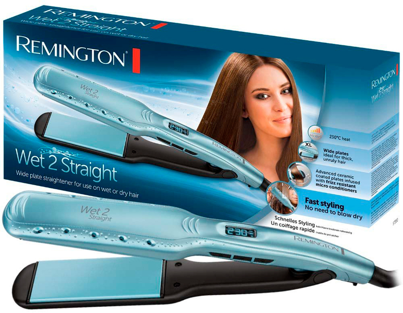 Випрямляч для волосся Remington Wet2Straight S7350 фото