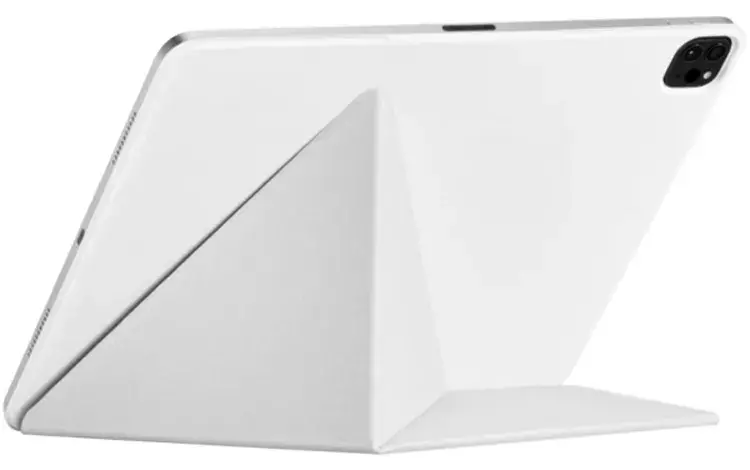 Чохол для iPad Pro 12.9" (6th/5th Gen) Pitaka MagEZ Case Folio 2 White (FOL2304) - фото - №2
