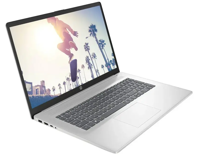 Ноутбук HP 17-cp2031ua Silver (D16DCEA) - фото - №1