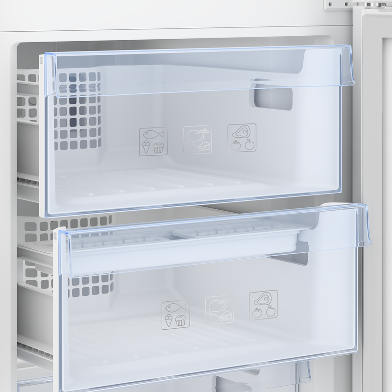 Двокамерний холодильник Beko RCNA406I30W фото