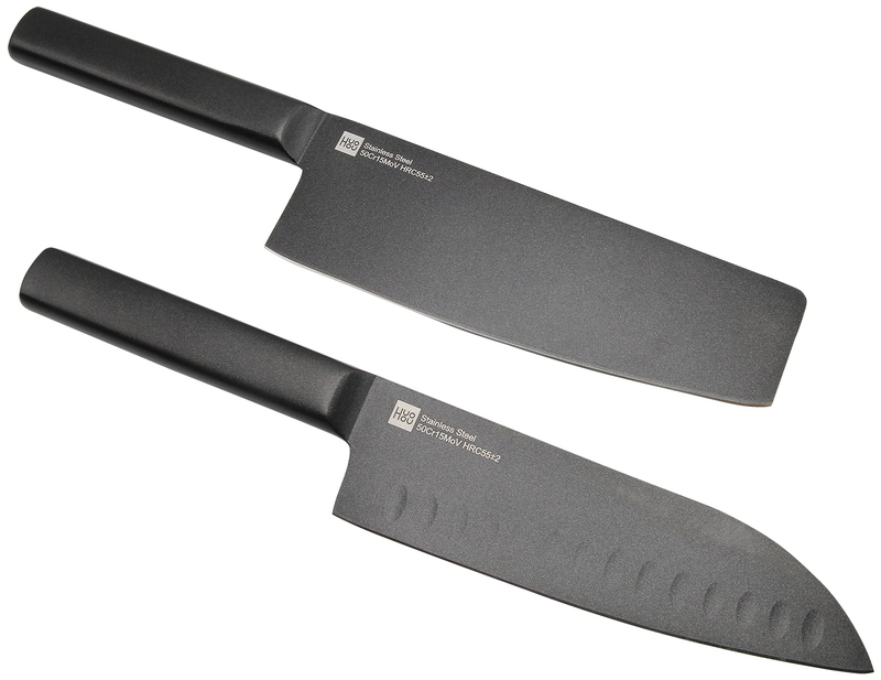 Набір ножів HuoHou сталеві, 2шт (HU0015) фото