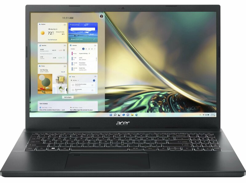 Ноутбук Acer Aspire 7 A715-76G-57KH Charcoal Black (NH.QMFEU.003) фото