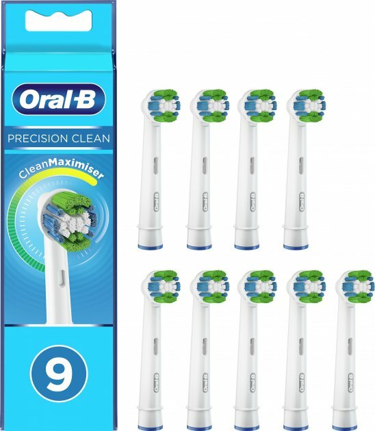 Сменные насадки к зубной щетке ORAL-B Precision Clean, 9 шт (4210201371465) фото
