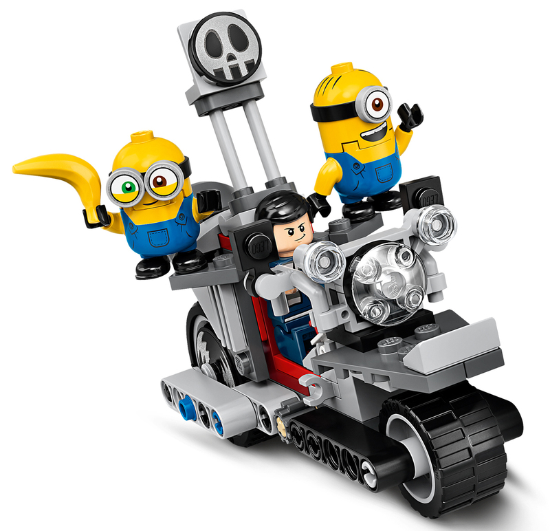 Конструктор LEGO Minions Нестримне переслідування на мотоциклі 75549 фото