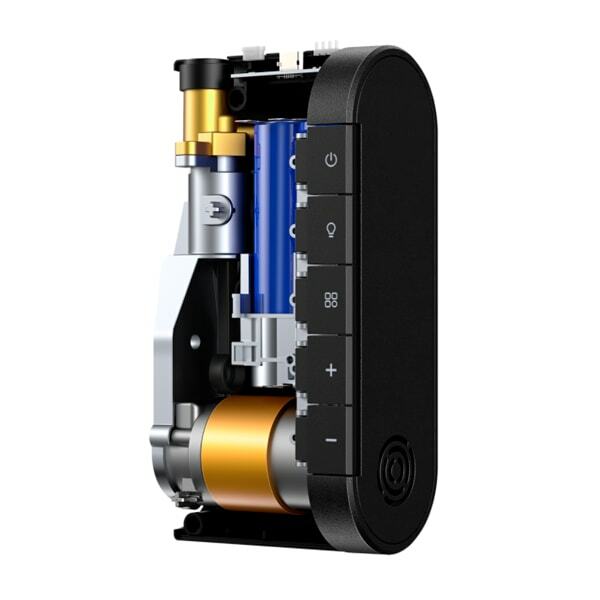 Автомобильный насос Baseus Dynamic Eye Inflator Pump (Black) 31122 фото