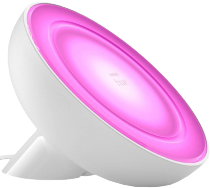 Настільна лампа Philips Hue Bloom, 2000K-6500K, Color, Bluetooth, з димером (White) 929002375901 фото