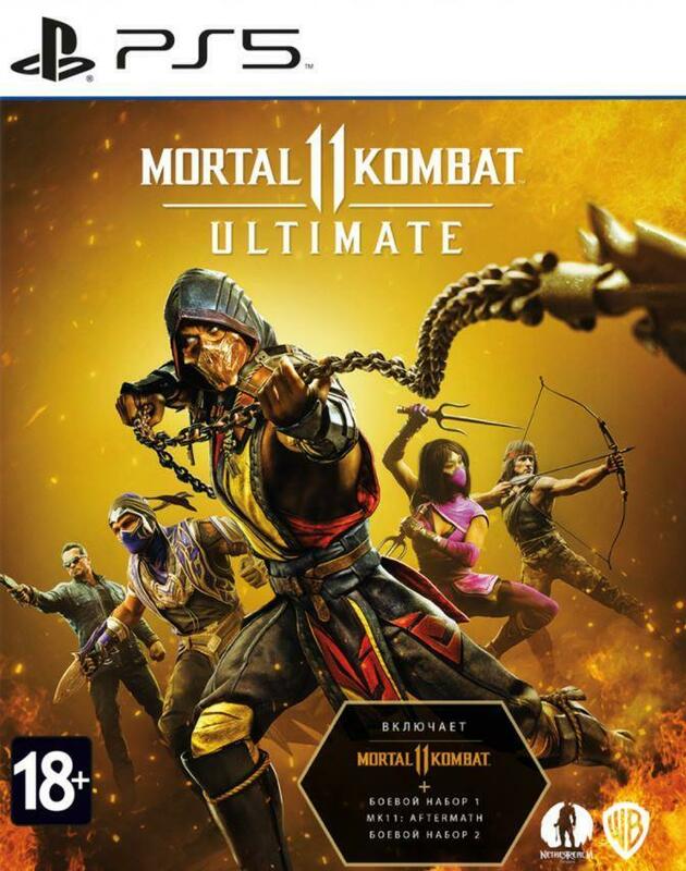 Диск Mortal Kombat 11 Ultimate Edition (Blu-ray) для PS5 фото
