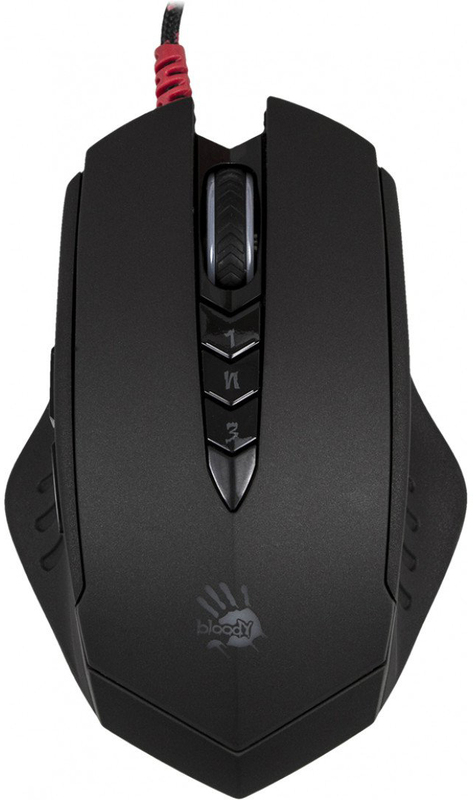 Ігрова комп'ютерна миша A4 Tech V8M Bloody (Black) фото