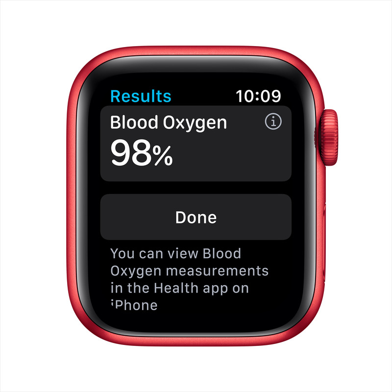 Apple Watch Series 6 40mm PRODUCT(RED) Aluminum Case with Red Sport Band M00A3 фото