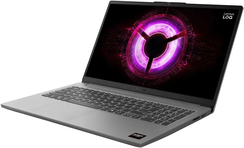 Ноутбук Lenovo LOQ 15ARP10E Luna Grey (83S0007HRA) - фото - №2