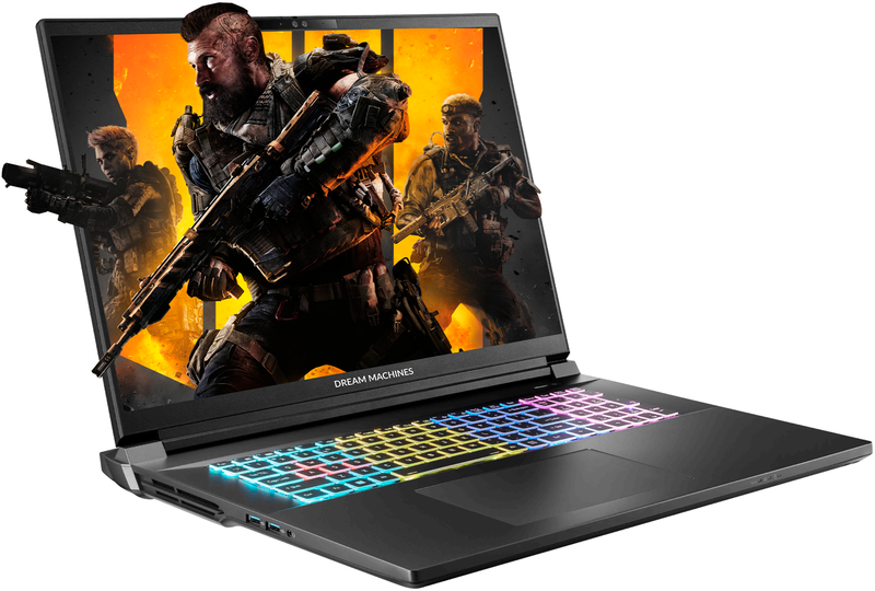 Ноутбук Dream Machines RX5090-18 Black (RX5090-18UA27) - фото - №1