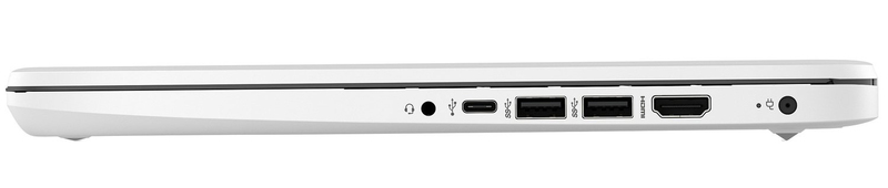 Ноутбук HP 14s-dq1012ur White (8PJ20EA) - фото - №4