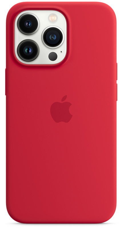Чехол iPhone 13 Pro Silicone Case with MagSafe (PRODUCT)RED MM2L3ZE/A фото