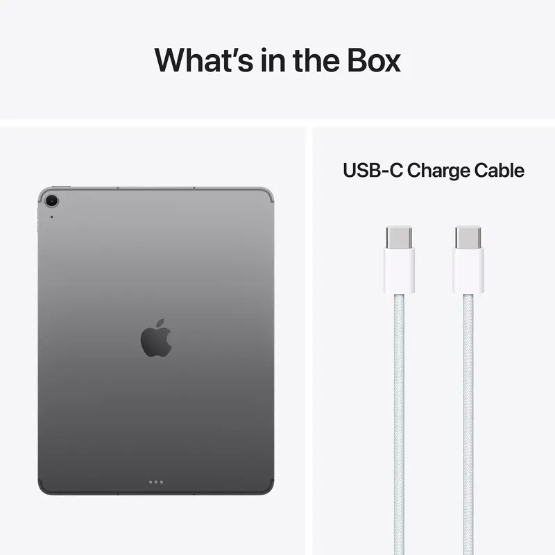 Планшет Apple iPad Air 13" 1TB+5G Space Gray (MH9R4) 2026 - фото - №2