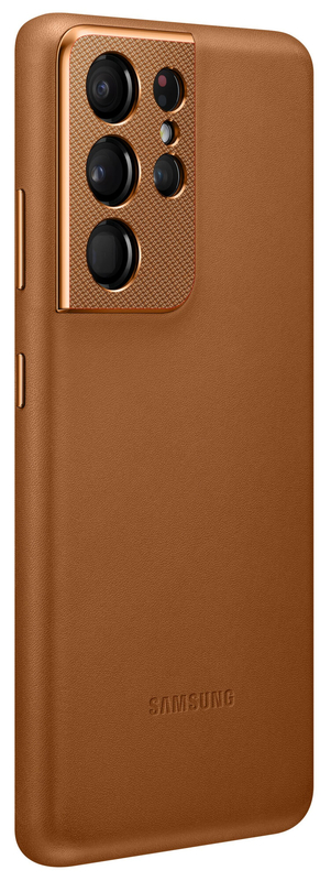 Чохол Samsung Leather Cover (Brown) EF-VG998LAEGRU для Samsung Galaxy S21 Ultra фото
