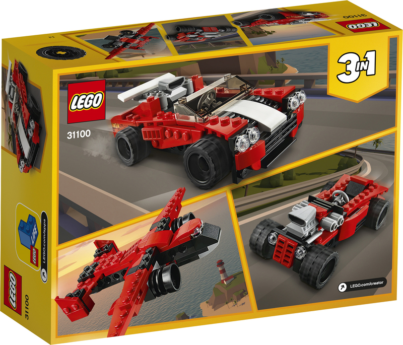 Конструктор LEGO Creator Спортивный автомобиль 31100 фото