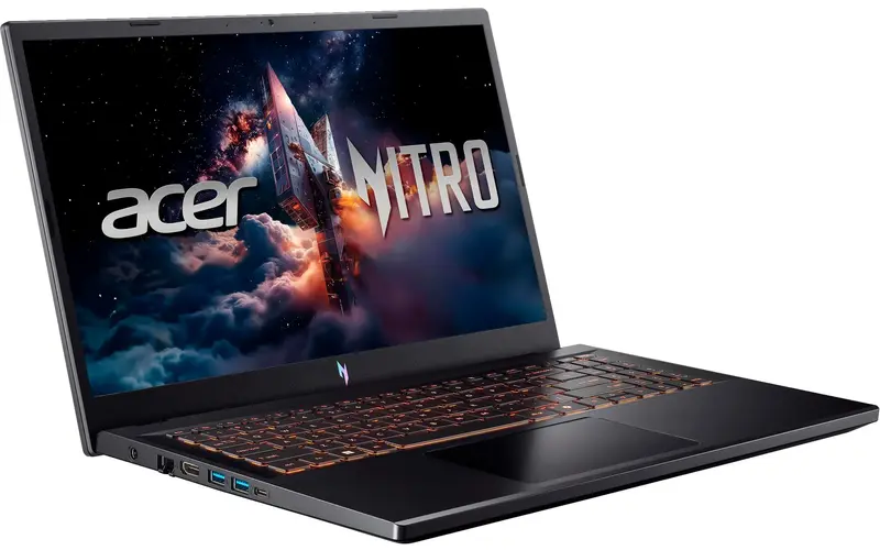 Ноутбук Acer Nitro V 15 ANV15-52-59TF Obsidian Black (NH.QZ7EU.00G) - фото - №2
