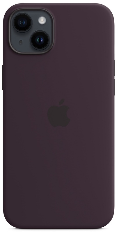 Чохол Apple Silicone Case with MagSafe (Elderberry) MPT93ZE/A для iPhone 14 Plus фото