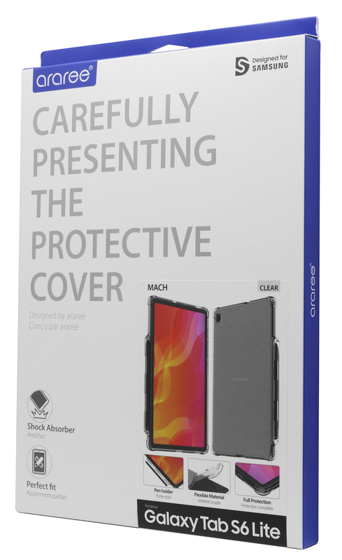 Чохол для Tab S6 Lite Araree MACH (Clear) AR20-00878A - фото - №3