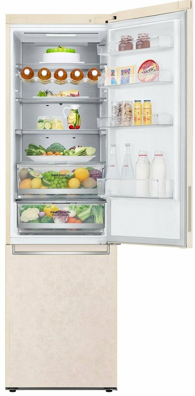 Двухкамерный холодильник LG GW-B509SEUM фото
