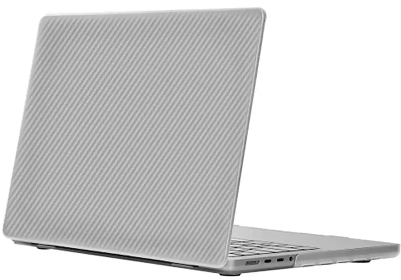 Накладка WIWU iKavlar Crystal Shield MacBook Pro 14,2" (white) - фото - №0