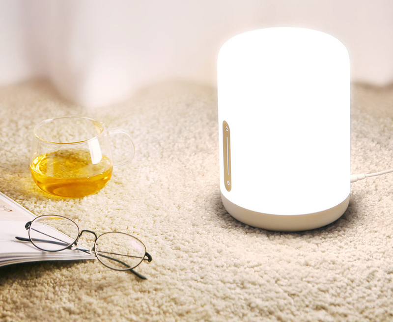 Настільна смарт-лампа Xiaomi Mi Home Bedside Lamp 2 (MJCTD02YL) (MUE4093GL/MUE4085CN) White фото