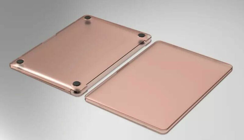 Накладка WiWu hard shell (Pink) для Macbook Air 13.3 (2020) фото