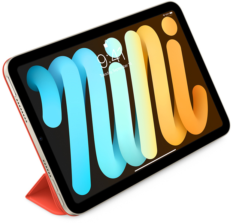 Чохол Smart Folio for iPad mini (6th generation) (Electric Orange) MM6J3ZM/A фото