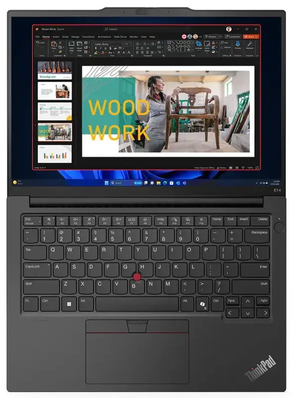 Ноутбук Lenovo ThinkPad E14 Gen 6 Graphite Black (21M8S38M00) - фото - №4