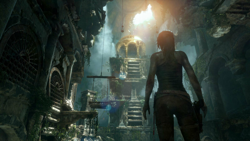 Диск Rise of the Tomb Raider (Blu-ray) для PS4 фото