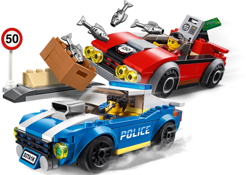 Конструктор LEGO City Арест на шоссе 60242 фото