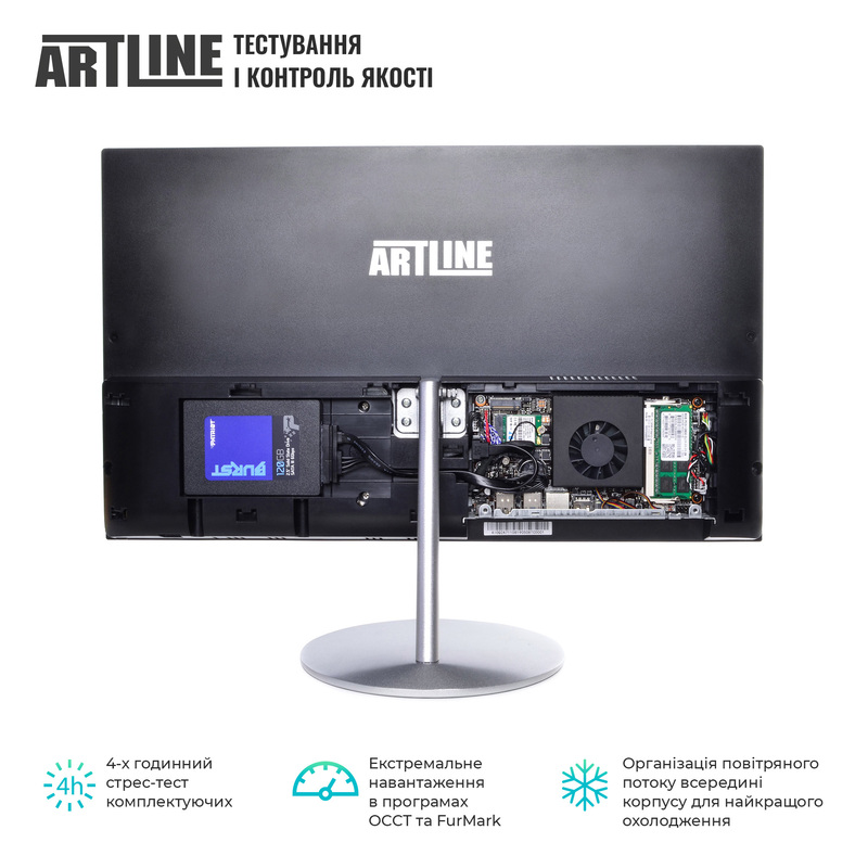 Моноблок ARTLINE Business S22 (S22v06Win) Black - фото - №7