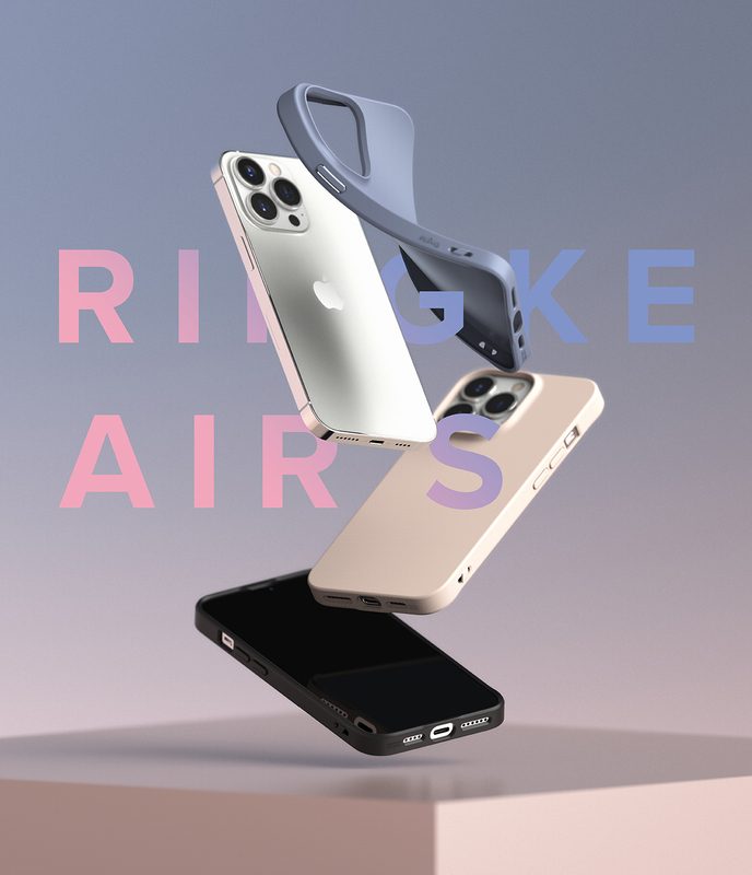 Чехол Ringke AIR S iPhone 13 Pro Max (Black) AS554E55 - фото - №11