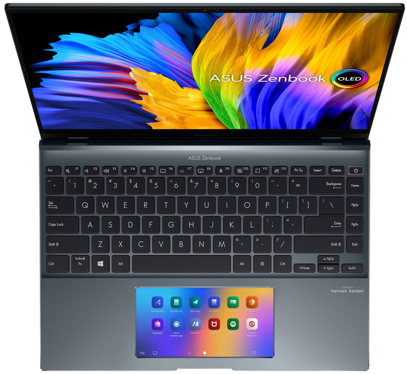 Ноутбук Asus ZenBook 14X OLED UX5400EG-KN173 Pine Grey (90NB0T83-M03900) фото