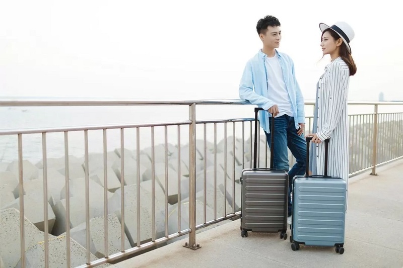 Валіза Xiaomi Ninetygo Business Travel Luggage 20" (Light Blue) 6970055342810/6941413216623 фото