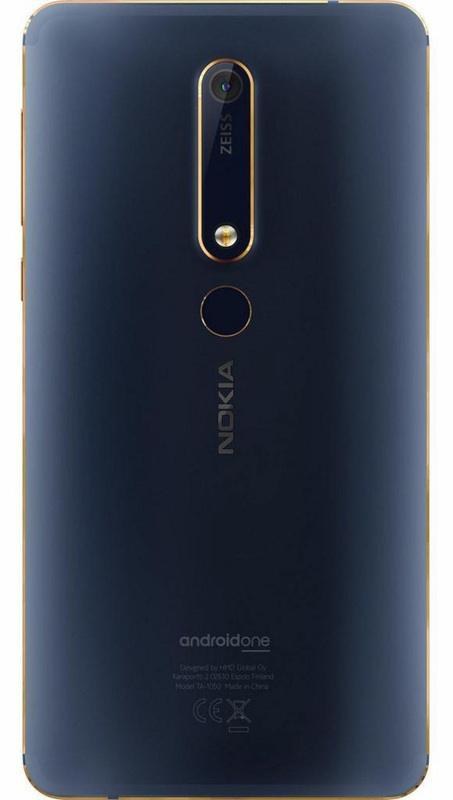 Nokia 6 Dual SIM 2018 4/64Gb Blue (11PL2L01A14) - фото - №2