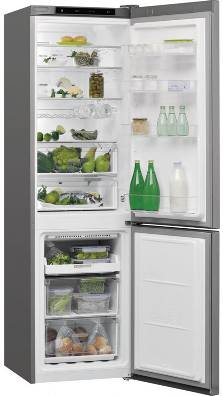 Двокамерний холодильник Whirlpool W7921IOX - фото - №4