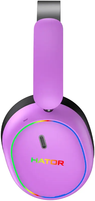 Гарнітура ігрова HATOR PHOENIX 2 Hi-Res (ESH42) violet - фото - №3