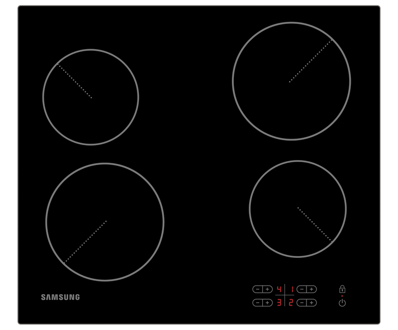 Варильна поверхня Samsung NZ64T3506AK/WT E-Cooktop фото