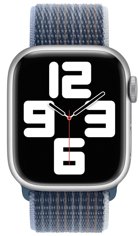 Ремінець для годинника Apple Watch 45 mm (Storm Blue) Sport Loop MPLG3ZM/A - фото - №2