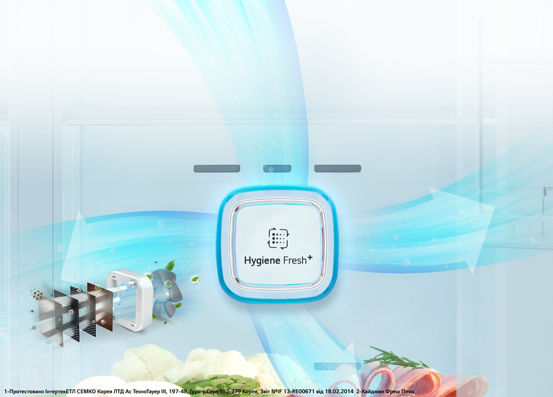Side-by-side холодильник LG GC-Q247CBDC фото