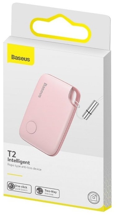 Умный брелок Baseus T2 Ropetype Anti-Loss Device (Pink) фото