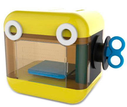 3D принтер Weistek Mini Toy (Yellow) WT800M - фото - №0
