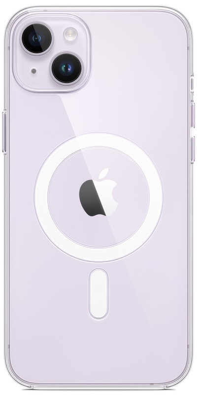 Чохол Apple Clear Case with MagSafe MPU43ZE/A для iPhone 14 Plus фото